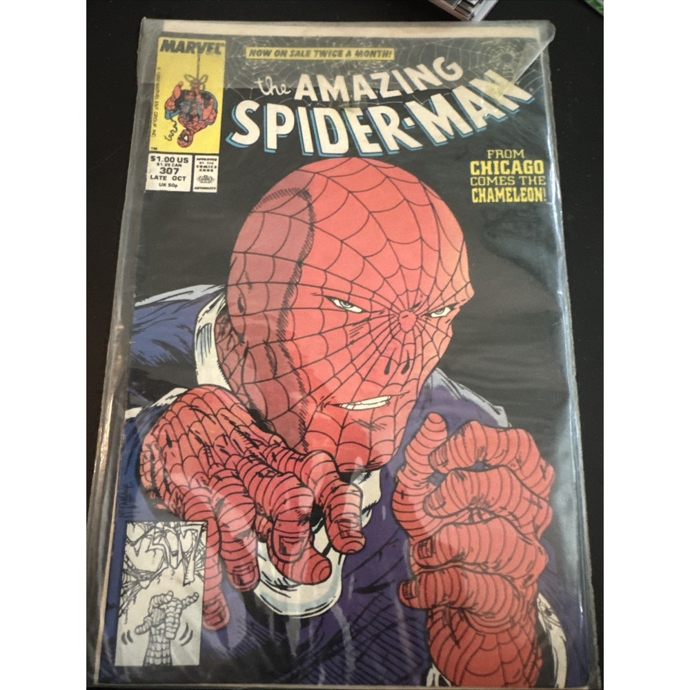 The Amazing Spider-Man #307 Marvel Comics 1988 NM Copper Age Comic Book